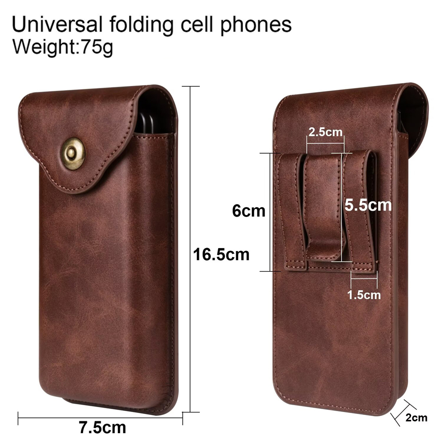 For Samsung Galaxy Z Fold 7/Fo - огляд і ціна Belt Bag Leather Wide