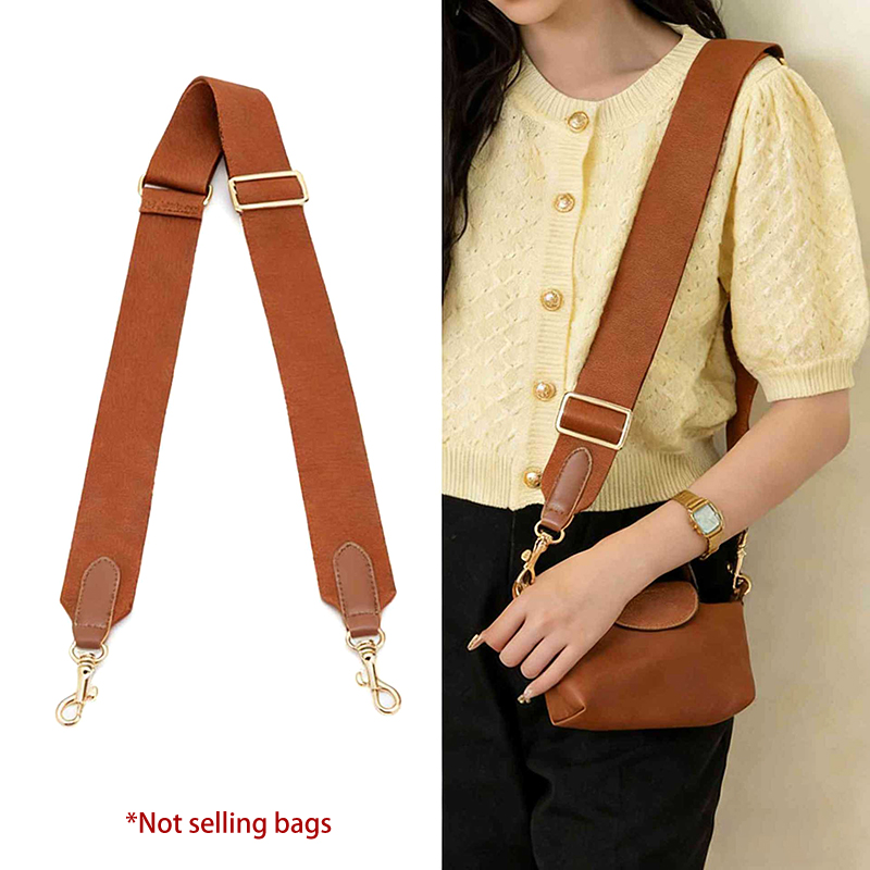 Solid Color Bag Strap Designer - огляд і ціна Belt Bag Leather Wide