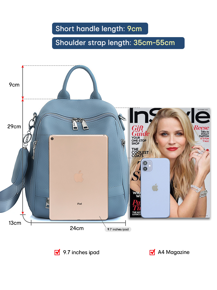 Zency Women's Genuine Leather  - огляд і ціна Shoulder Bag Slouchy