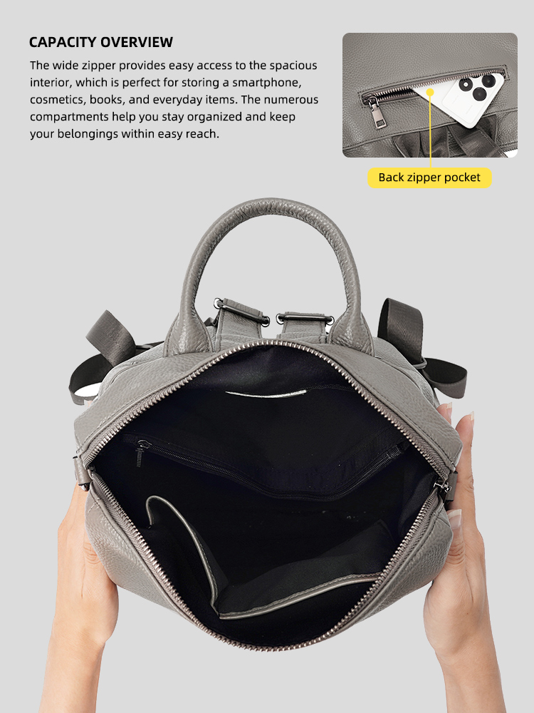 Zency Premium Genuine Leather  - огляд і ціна Shoulder Bag Slouchy