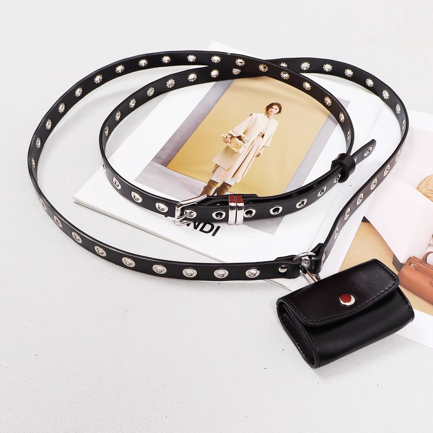 Women's Runway Fashion Genuine - огляд і ціна Belt Bag Leather Wide
