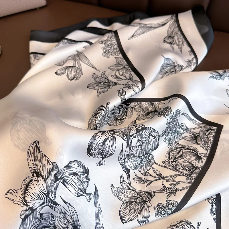 70*70cm Luxury Floral Print Si - огляд і ціна Luxury Bags Expensive
