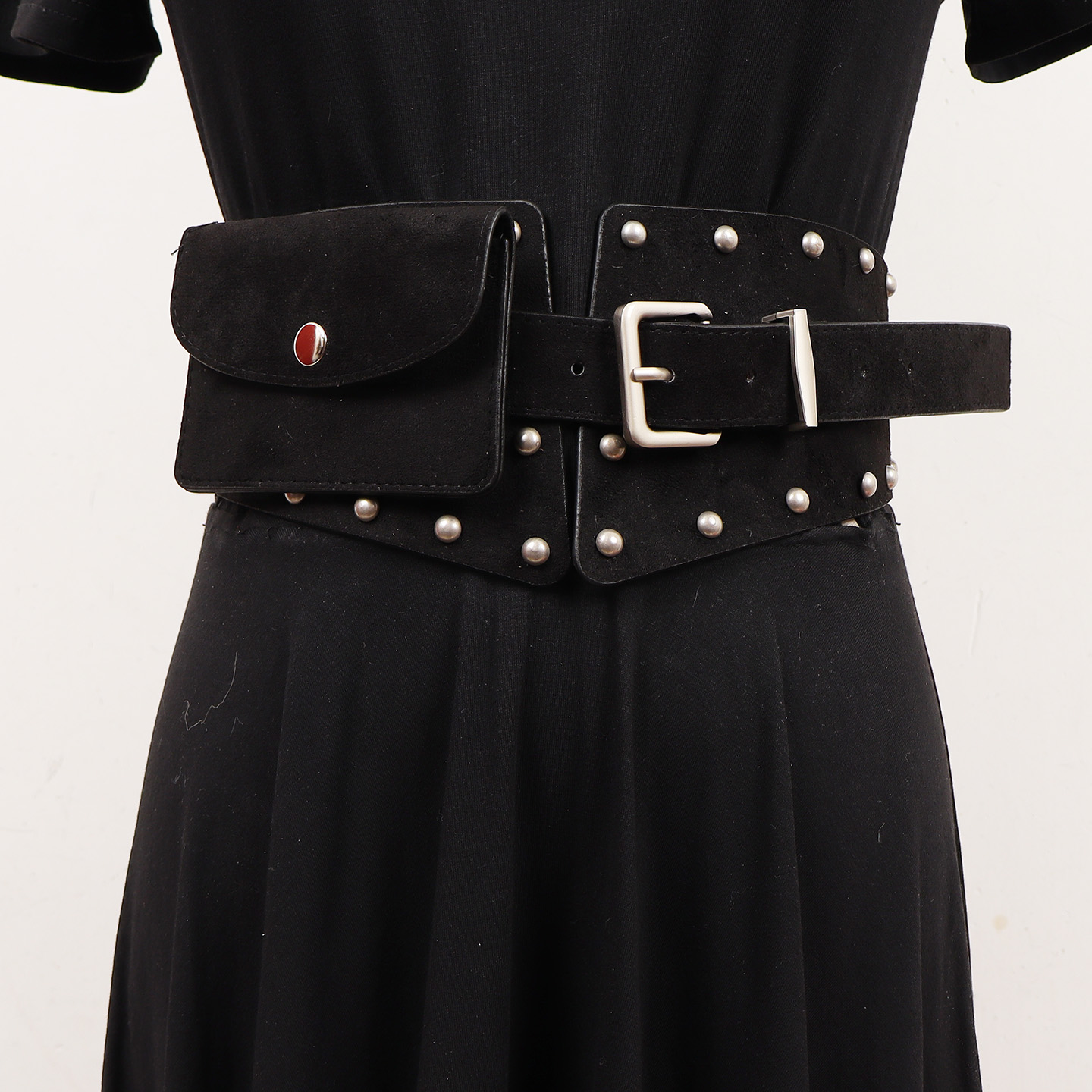 Fashion Style Suede Pu Leather - огляд і ціна Belt Bag Leather Wide