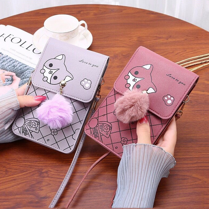 Cute Cartoon Pattern Touch-Scr - огляд і ціна Shoulder Bag Slouchy