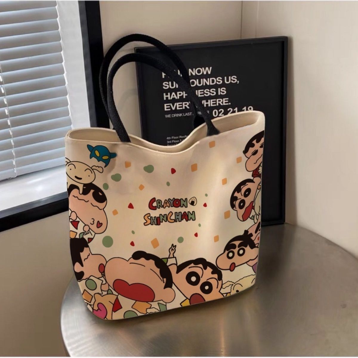 2026 New Crayon Shin-chan Canv - огляд і ціна Shoulder Bag Slouchy