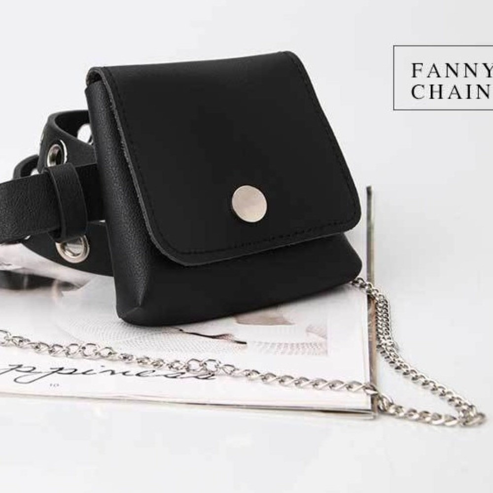 New PU Leather Women Waist Bag - огляд і ціна Belt Bag Leather Wide