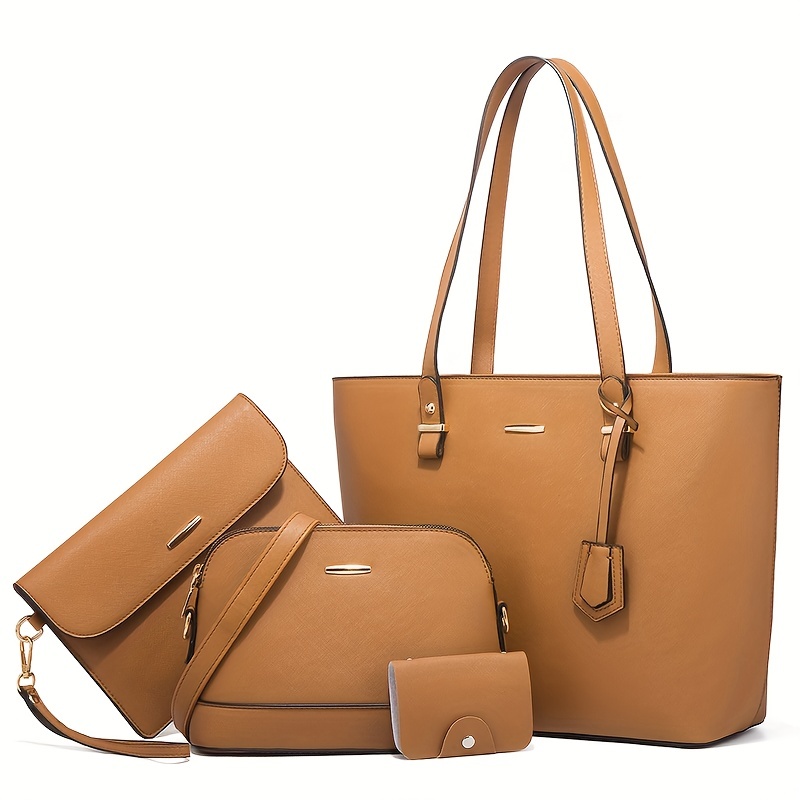 4pcs Fashion Women's Bag Sets  - огляд і ціна Shoulder Bag Slouchy