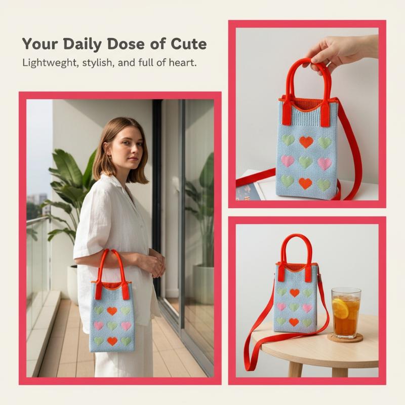 Fashion Knitted Mini Shoulder  - огляд і ціна Shoulder Bag Slouchy