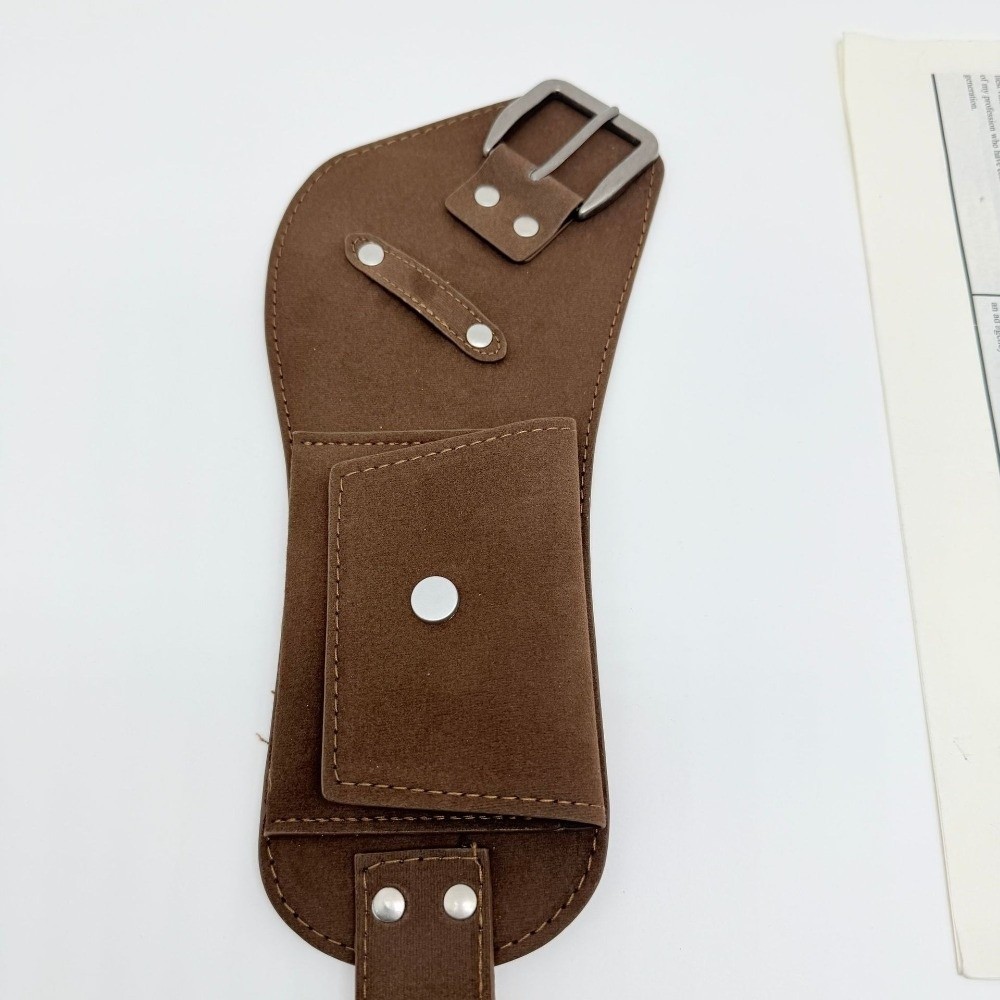 Vintage PU Pin Buckle Waistban - огляд і ціна Belt Bag Leather Wide